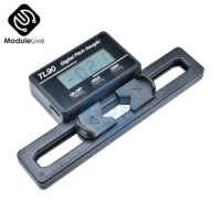 TL90 Digital Pitch Gauge LCD Led Display Blades Degree Angle For ALIGN AP800 TREX 450-700 Calibration Tools Meter