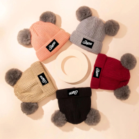 TOPI RAJUT POMPOM BULU ANAK / TOPI KUPLUK WOOL RAJUT SKYMO TERBARU cewek fashion