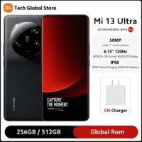 Global Rom Xiaomi Mi 13 Ultra 5G Smartphone Snapdragon® 8 Gen 2 50MP Leica Camera 6.73" 2K 120Hz AMOLED Display 90W Turbo Charge