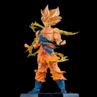 17cm Son Goku Super Saiyan Figure Anime Dragon Ball Goku Dbz Action Figure Collectible Figurines For Kids Model Birthday Gifts