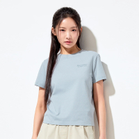 【Discovery Expedition】Freshvent 女版小Logo短袖T恤 上衣(DWRS94053-SBL)