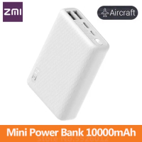 ZMI Mini Power Bank Two-way Fast Charging 10000mAh QB817 USB Type-C 22.5W Powerbank Mobile Phone Outdoor Battery