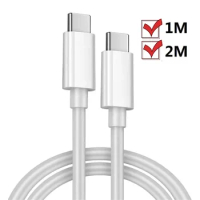 10Pack 1M 2M Fast Charging Type c to Type c PD USB-C Cable Cord line For Samsung Galaxy s20 s21 s22 note 10 htc lg xiaomi huawei