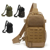 Outdoor Sports Hiking Sling Bag Shoulder Pack Camouflage Tactical Chest Bag