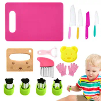 Real Cooking Set For Kids 15pcs Kids Cooking Sets Real Educational Cooking Tools Interactive Montessori Toys For Preschool