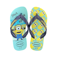 【havaianas 哈瓦仕】童鞋　MINIONS　藍/深藍　型號：00183巴西集品(巴西品牌、巴西拖鞋、人字拖、夾腳拖)