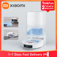 XIAOMI MIJIA Omni 1/2 Robot Vacuum Cleaners Mop Self Cleaning Washing Smart Base Auto Empty Dock Dirt Disposal Dust Collection