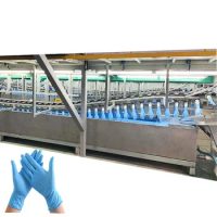 Nitrile Glove Production Line Disposable Hand Gloves Making Machine Latex Glove Examination Gloves Production Line