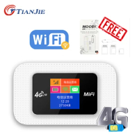 TIANJIE 4G LTE Mobile Hotspot Wireless Modified Broadband Mini Mifi Unlocked 3G Modem Portable Wifi Router Repeater Dongle