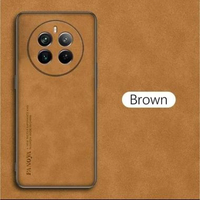 Case Realme 12 / 11 Pro Plus 5G / 10 4G / 10 Pro Plus Soft Case Premium Nappa Leather Realme 12 Pro 