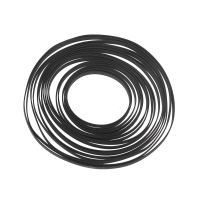 3mm Wide Flat Drive Belt for LP Vinyl Record Player Phono Belt-Driven Turntables