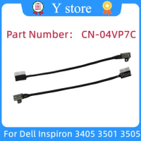 Y Store Original For Dell Inspiron 3405 3501 3505 PCS DC Cable Power Jack Charging Port Cable 4VP7C 04VP7C Free Shipping