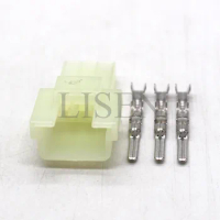 6090-1131 Sumitomo 10 Sets 3 Pin 2.3mm (090)HM Non-sealed Series Light Yellow Male Plug Connector