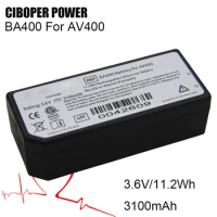 CP Battery Pack BA400 3.6V/11.2Wh/3100mAh For AV400 ANAM ACCUAV BA400 110799-O 0042609 11CR19/66