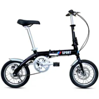 KOSDA Kids' Bike Ultralight MINI 14 Inch 412 Single Folding Bicycle Single Speed V Brake Urban Commuter Aluminum Alloy