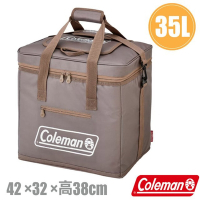 【Coleman】35L 灰咖啡終極保冷袋.保冰袋.保溫袋.行動冰桶_CM-06785