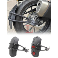 บังโคลนหลัง เหมาะสำหรับ Honda NX400 และ NX500 ดัดแปลง พร้อมแผ่นป้ายเตือนสะท้อนแสง กระดานทราย และโคลน