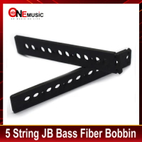 10Sets(20pcs) 5 String JB Bass Pickup Fiber Bobbin Jazz Bass Pickup DIY Parts Fiber Bobbin Neck or Bridge Black