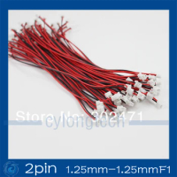 2-Pin Connector w/.Wire x 10 sets.2pin 1.25mm.2pin (1.25mm-1.25mm)F1