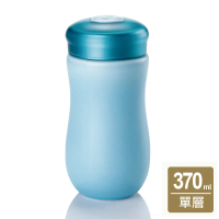 乾唐軒活瓷 | 甜心隨身杯 / 中 / 單層 / 5色 370ml-淺水藍