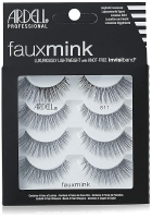 Ardell Faux Mink Lashes False Eyelashes 811 - Luxuriously Lightweight Knot-Free Invisiband Reusable