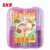 SKB 24色粉蠟筆 OL-65 / 盒