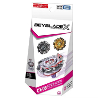 【TAKARA TOMY】戰鬥陀螺 CX-06 極狐九尾 確認版強化組 3款1組 共三盒(BB95696 BEYBLADE X)