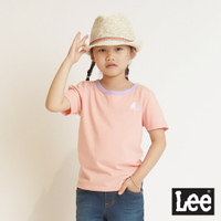 Lee 帆船俱樂部繩索印花短袖T恤 粉紅 男女童裝