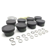 M113K 97mm Forged Piston for Mercedes Benz M113 5.0L 5.5L AMG E55 CL55 CLS55 S55 SL55 G55 for Sleeved Block One Set 8 Pieces