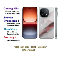 iQOO 15 5G 2025 - I2501 - 6.85 inch- Case - Screen Protector -Dll Hydrogel