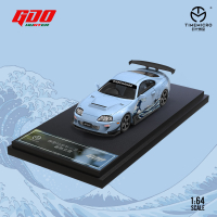 TimeMicro 1:64 RWB Porsche 993 Kanagawa Wave Custom Diecast Car Model for Collectors Display