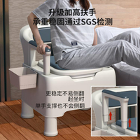 老人坐便器成人家用可移動馬桶孕婦老年人便攜室內防臭便盆坐便椅