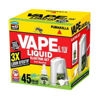 Vape Antinyamuk Obat Nyamuk Elektrik Satu Paket Set Liquid Reffil 45 Malam Obat Nyamuk Liquid Plus A