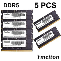 Ymeiton DDR5 5 PCS memoriam General Memory 4800Mhz 5200Mhz 5600Mhz 8G 16G 32G U-DIMM 288pin RAM Notebook memory card wholesale