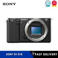SONY ZV-E10 Alpha ZV-E10 - APS-C Interchangeable Lens Mirrorless Vlog Camera Body