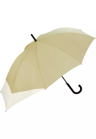 WPC 外出‧雨具‧情侶搭配‧背囊保護‧日本‧UX系列雙人用長雨傘 - 米白/白色