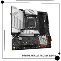 For Gigabyte LGA1700 Support 12th CPU B660 128GB Micro ATX Desktop Motherboard B660M AORUS PRO AX DDR4