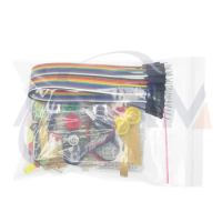 R3 Mini Breadboard LED Jumper Wire Button Arduino For UNO DIY KIT School Education Lab With Board