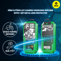Kính Cường Lực Camera KingKong WEKOME WTPC-007 Metal Lens Protector
