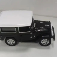 diecast miniatur mobil model jeep toyota fj40 land cruiser hardtop Hitam