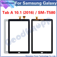 For Samsung Galaxy Tab A 10.1 (2016) SM-P580 P580 Touch Screen Digitizer Glass Panel Sensor Repair Parts Replacement