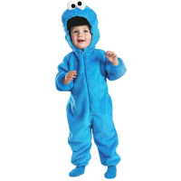 Halloween Childrens Performance Wear Costume cos Clothing Cookie Monster Aimo Childrens Clothing Pa