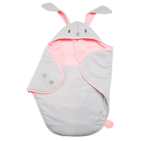 【荷蘭 wallaboo】海天使輕巧嬰兒抱袋/包巾-可愛動物款(可搭配任何廠牌汽座推車提籃)