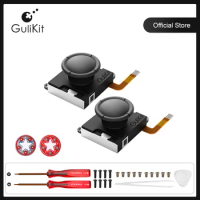GuliKit Hall Sensing Joystick for JoyCon Replacement No Drifting Electromagnetic Stick for Nintendo Swicth / Switch OLED Repair