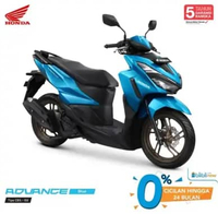 Honda VARIO 125 CBS ISS SmartKey Sepeda Motor Matte Blue Bandung