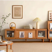 Entertainment Tv Stand Cabinet Modern Monitor Coffee Table Television Pedestal Shelves Mobile Tv Soggiorno Living Room Furniture