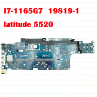 19819-1 Mainboard Motherboard I7-1165G7 For DELL Latitude 5520 Laptop CN-073T17 73T17