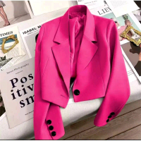 Blazer crop Wanita / Cropped jas wanita korean