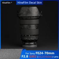 SEL2470GM2 Lens Sticker for sony 24 70 gm ii Skin Protective Film For Sony FE 24-70mm F2.8 GM II Lens Protector Decal Skin