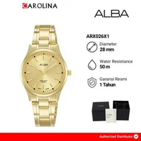 Jam Tangan Wanita Alba ARX026X1 Gold Dial Gold Stainless Steel